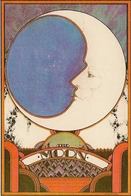 1000+ ideas about Moon Illustration on Pinterest | Vintage moon ... Aquarian Tarot, The Moon Tarot, Christmas Aesthetic Wallpaper, Vintage Moon, Wallpaper Collage, Moon Illustration, Galaxy Art, Tarot Art, Alphonse Mucha