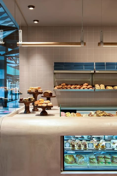 Bakery Interior, Bakery Design Interior, Australian Interior, Melbourne Central, Drink Design, Australian Interior Design, Interior Design Awards, Counter Design, Bakery Design