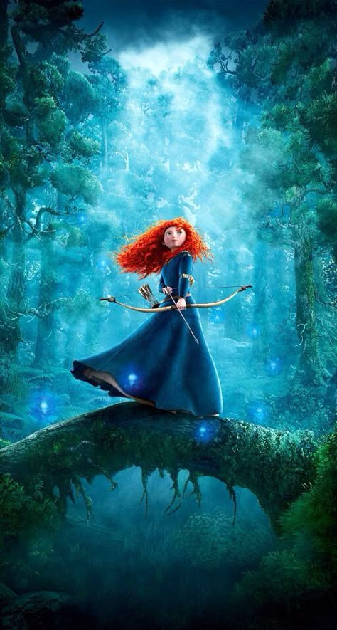 Disney Princess List, Disney Princess Films, Brave Wallpaper, Brave Movie, Disney Princess Merida, Princess Merida, Disney Brave, Merida Brave, Images Disney