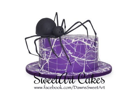 Spider cake, Halloween cake, spider web cake Dark Cakes, Spider Web Cake, Spider Cake, Cake Halloween, Halloween Cake, Mens Cuts, Halloween Cakes, Drip Cakes, Halloween Spider