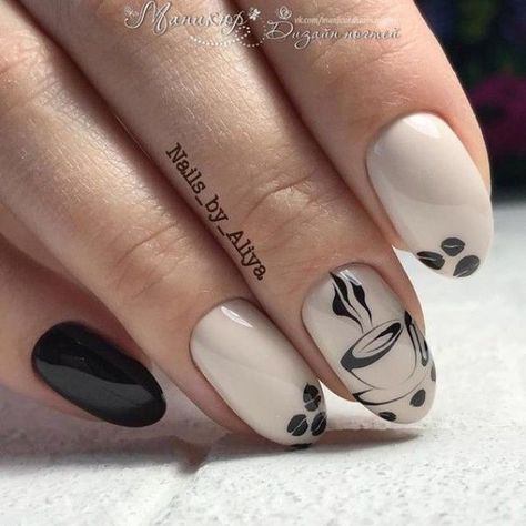 Latest Nail Designs, Unghie Nail Art, Coffee Nails, Nail Drawing, Nail Art Designs Videos, Fall Nail Art, Beautiful Nail Art, Fall Nail Designs, Nail Decorations