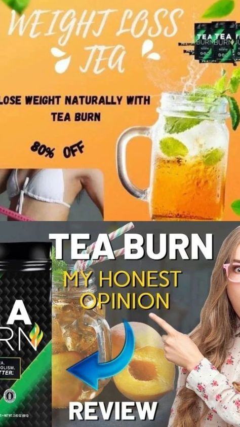 Weight Loss Tea | Tea Burn Review | My Honest Opinion On Tea Burn ( Weight Loss Tea ) Tea Burn, Fat Burning Tea, Metabolism Booster, Weight Los, Diet Supplements, Weight Reduction, Boost Your Metabolism, Boost Metabolism, Burn Fat