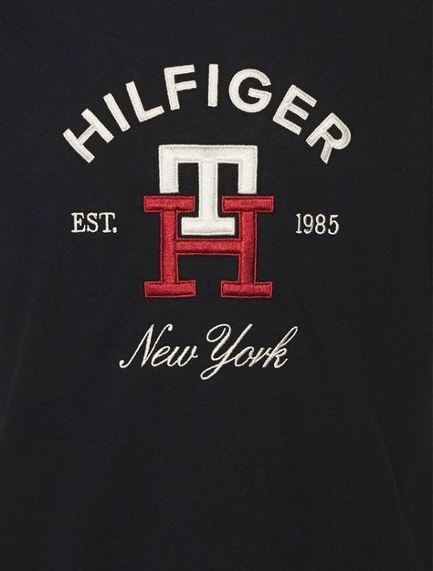 Tommy Hilfiger Monogram, Tommy Logo Design, Tommy Hilfiger Logo Design, Tomy Hilfiger, Nike Art, Monogram T Shirts, Denim Inspiration, Tshirt Design Inspiration, Tommy Hilfiger Logo