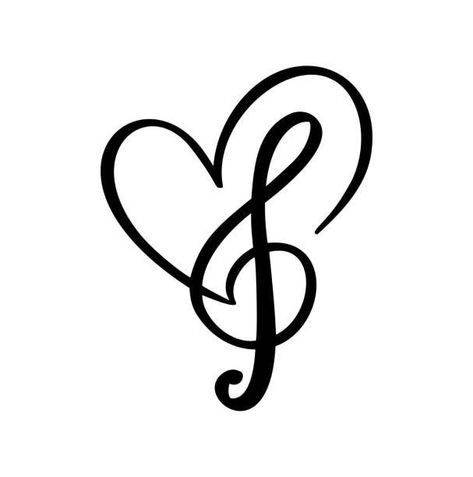 Music Heart Tattoo, Self Made Tattoo, Music Notes Tattoo, Tattooed Teacher, Crystal Tattoo, Music Note Tattoo, Music Tattoo Designs, Note Tattoo, Sketch Tattoo Design