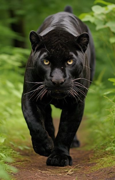 Photo chat sauvage cougar jaguar puma pa... | Premium Photo #Freepik #photo #puma Black Puma Animal, Pumas Animal, Puma Animal, Black Panther Animal, Mom Animals, Black Jaguar Animal, Jaguar Pictures, Polar Wolf, Jaguar Black