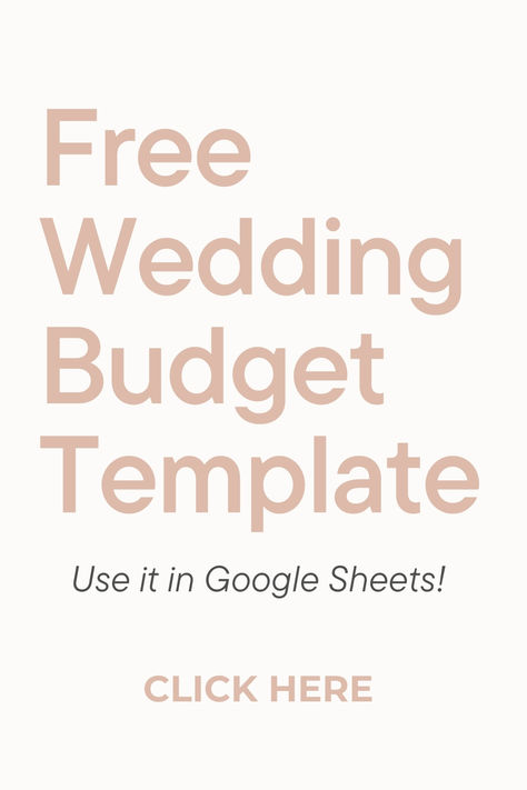 Save money on your wedding by tracking your wedding budget! Click to get your free template in Google Sheets. We’ve made budgeting for your wedding super easy for you by creating a DETAILED budget tracker that you can use in Google Sheets. ⭐ Set your budget in EVERY category ⭐ Since it’s on Google Sheets, you can access it everywhere ⭐ Share it with your fiance ⭐ Add expenses on the spot, so you never miss a thing! ⭐ Know exactly where you are in the planning process along the way Wedding Spreadsheet Templates, Free Wedding Budget Spreadsheet, Financial Budget Spreadsheet, Budget Sheet Template, Wedding Budget Spreadsheet, Wedding Budget Template, Simple Budget Template, Weekly Budget Template, Budget Spreadsheet Template