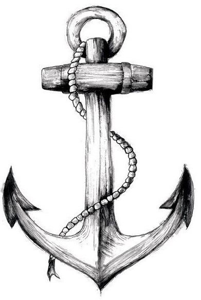 Anchor Sketch, Anchor Drawing, Anchor Drawings, Textiles Gcse, Drawing Pictures, Finger Tattoo, Boat Anchor, Gcse Art, Art Drawings Sketches Creative