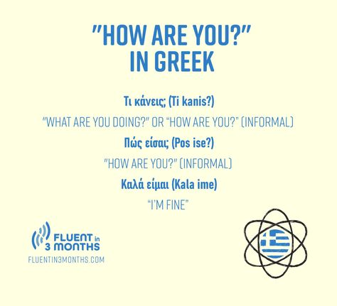 Cool Greek Words, Basic Greek Words, Greek Words And Meanings, Greek Words For Love, Greek Phrases, How To Say Hello, Greek Language Learning, Singular Nouns, Some Sentences