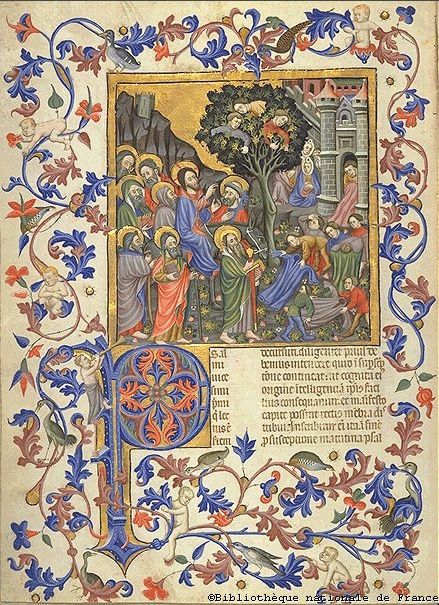 enluminures - Chez careli Illustrated Manuscript, Medieval Books, Medieval Paintings, Illumination Art, Book Of Kells, Ancient Books, Book Of Hours, Getty Museum, Medieval Manuscript