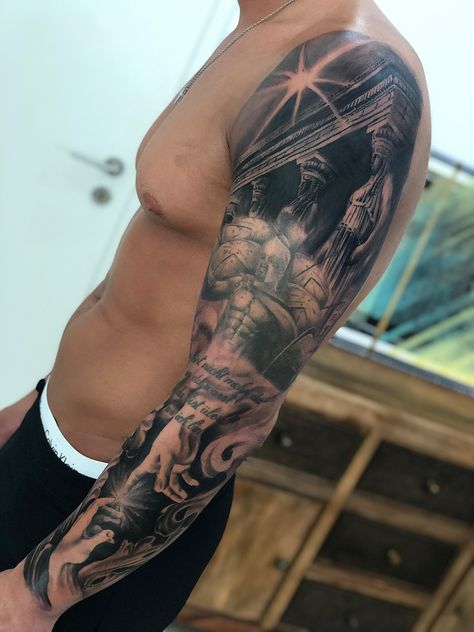 Outer Arm Tattoo Men, Outer Arm Tattoo, Arm Tattoo Men, Half Sleeve Tattoos For Guys, Tattoo Sleeve Men, Arm Tattoos For Guys, Half Sleeve Tattoo, Half Sleeve, Polynesian Tattoo