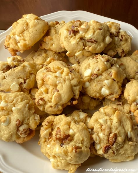 Black Walnut Cookies Walnut Recipes Dessert, Black Walnut Cookies, Black Walnuts Recipes, Walnut Dessert, Walnut Cookie Recipes, The Southern Lady Cooks, Southern Lady Cooks, Walnut Recipes, Walnut Cookies