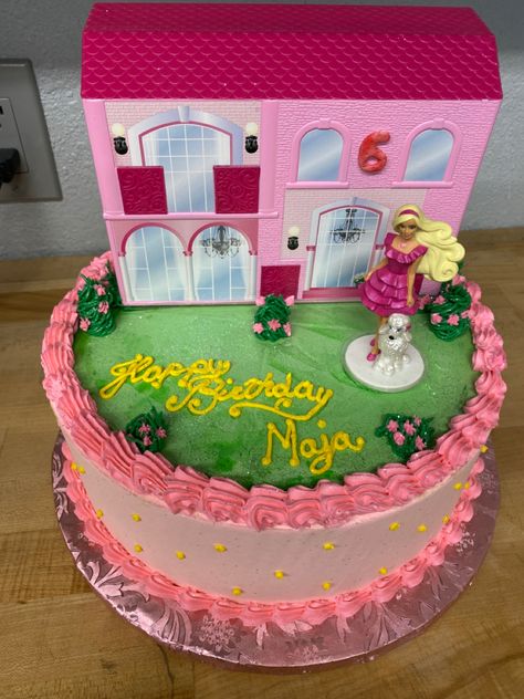 Barbie Dream Together Cake, Barbie Dream House Cake, Barbie Dream House Party, Barbie In The Dream House, Dream Birthday Party, Candy Lady, Dream Together, Barbie Birthday Cake, Dream Birthday