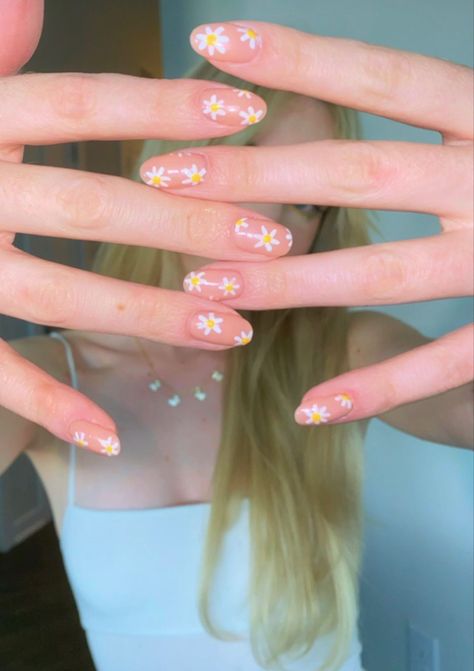 Nails Acrylic Blue, Pink Nails Spring, Margarita Nails, Spring Nails Aesthetic, Aesthetic Nails Acrylic, Aesthetic Nail Ideas, Pink Almond Nails, The Best Nails, Nails Inspiration Summer