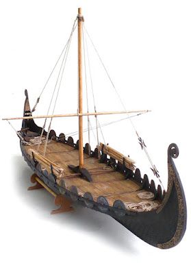 Oseberg Ship, Arte Viking, Viking Longship, Navi A Vela, Model Ship Building, Wooden Ship Models, Sailing Vessel, Viking Ship, Norse Vikings