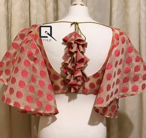 Chiffon Blouses Designs, Saree Jacket Designs, Pink Blouse Designs, Lace Blouse Design, Blouse Designs High Neck, Best Blouse Designs, Backless Blouse Designs, New Saree Blouse Designs, Latest Model Blouse Designs