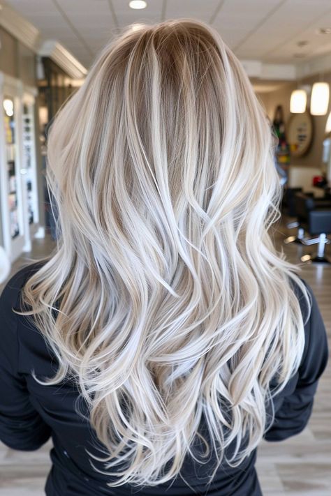 15 %20Must-Try%20Winter%20Blonde%20Hair%20Colors%20for%20a%20Cozy%20Look%20in%202024-2025 Blonde Hair Icy Highlights, Platinum Blonde And Silver Hair, Neutral Blonde Hair Color Ideas, Blonde Highlights For Fair Skin, Blonde Hair In Winter, Icy Vanilla Blonde Hair, Heritage Blonde Hair, Platinum Blonde Hair Color Ideas For Summer, 2025 Blonde Hair