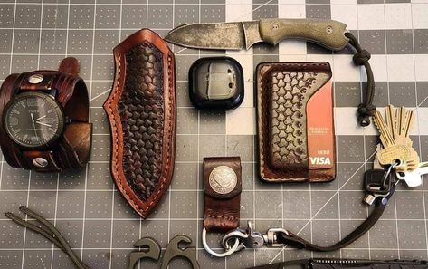 Pocket Dump Friday therefinedhooligan.etsy.com #smallbusiness #shopsmall #pocketdump #everydaycarry #edc #edcgear #everyday #leather Edc Pocket Dump, Pocket Dump, Edc Gear, July 12, Everyday Carry, Small Shop, Leather, On Instagram, Quick Saves