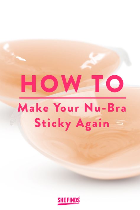 How to  make your sticky bras STICKY again! Need this for summer weddings How To Make Silicone, Sticky Bras, Silicone Bra, Keep It Clean, Helpful Things, Sticky Bra, Backless Bra, Adhesive Bra, Summer Weddings