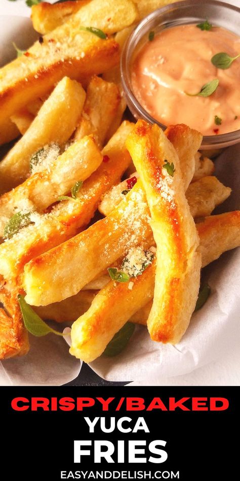 Fried Yucca Recipe, Yuka Fries, Yuca Air Fryer, Yuca Fries Air Fryer, Yuca Fries Sauce, Boiled Yuca With Garlic Sauce, Yuca Fries, Yucca Recipe, Yuca Recipes