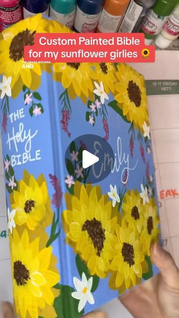 Painted Bible Cover Diy, Bible Cover Ideas, Painted Bible Cover, Flowers Fade, Painted Bible, Bible Drawing, Bible Cover, Bible Covers, The Word Of God