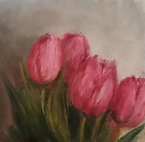 Nature Paintings Acrylic, Jungle Aesthetic, Aesthetic Artsy, Tulips, Acrylic Painting, Design