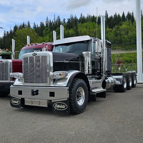 Mike Chamberlain | A beautiful new Peterbilt 389 sold by @maddyo90 pictures taken by @ckinger03 👊😎 #peterbilt #thereisonlyoneking #peterbilt389… | Instagram New Truck, Semi Truck, Pick Up Truck, Truck Pictures, Mack Trucks For Sale, Trucks For Sell, Truck House, Truck Mechanic, American Pickup Trucks