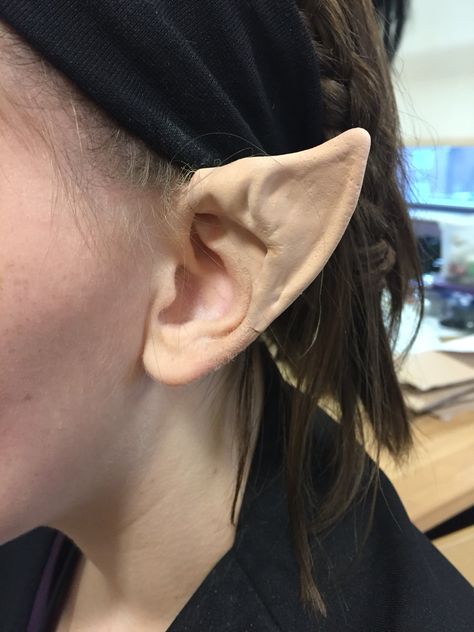 Elf Ears, Theatrical Makeup, Stage Makeup, Dramatic Look, Fashion Costume, New Look, Makeup