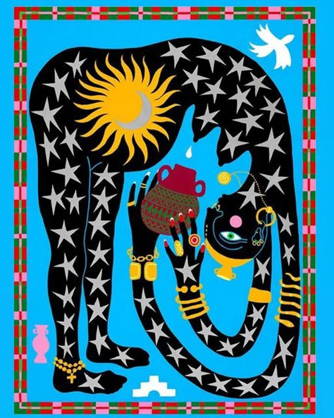 Colour Magic, Arte Alien, Color Magic, Art Plastique, Mantra, Artist Inspiration, New Art, Fine Art Print, Folk Art