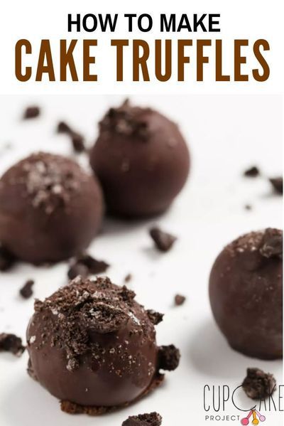 Truffles Desserts, Cake Truffles Recipe, Cupcake Project, Cake Ball Recipes, Easy Truffles, Brownie Truffles, Chocolate Truffle Cake, Chocolate Cake Pops, Dipped In Chocolate