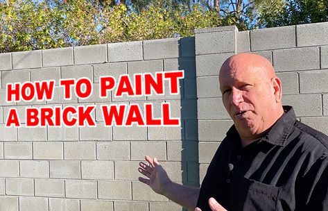 How To Paint Cinder Block Walls Outside, Painted Cinder Block Walls Outdoor, Paint Cinder Block Wall Outdoor, Paint Cinder Block Wall Outdoor Murals, Painting Brick Wall Backyard, How To Paint Cinder Blocks, Painting Block Walls Outdoor, Paint Block Wall, Painted Block Wall Backyard