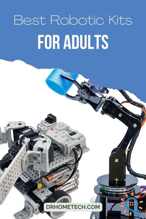 Robotic Fun: Top Picks For Affordable DIY Kits For Adults Are you looking for the perfect robotic kits for adults? Look no further! I've done the research and narrowed it down to the best options out there. From beginner-friendly sets to more advanced, project-based kits, there's sure to be something for everyone. https://rfr.bz/p5qc0fl Types Of Robots, Robot Gift, Learn Robotics, Basic Coding, Engineering Toys, Educational Robots, Robotics Engineering, Diy Kits For Adults, Robotics Projects