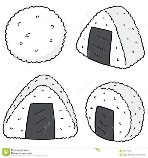 Rice Ball Drawing, Rice Balls Aesthetic, Balls Aesthetic, Balls Drawing, Lifestyle Drawing, Chicken Wire Sculpture, Cheese Rice, Ball Aesthetic, Manual Design