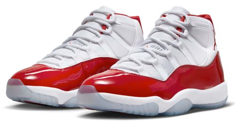 Jordan 11 Retro Cherry, Jordan 11 Cherry, Retro Jordans, Retro Cherry, Jordan Sneaker, Jordan Model, Nike Air Jordan 11, Retro 11, Air Jordan 11 Retro