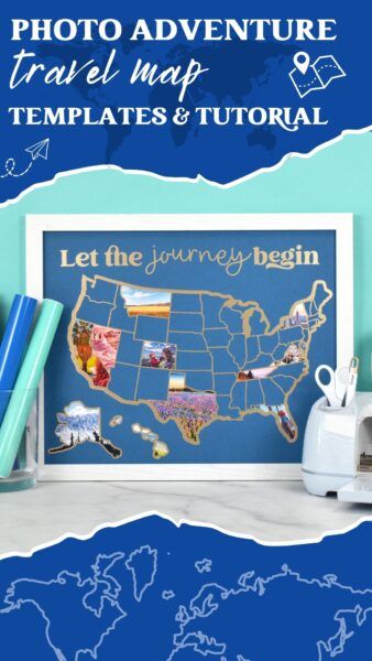 Do you love to explore different places and have a passion for travel? There’s a great way to showcase your favorite memories from your adventures across the United States, mountain ranges, or even world travels. Instead of letting your favorite photos get lost in your phone’s gallery or packing away old photos, why not create... The post How To Make A Custom Photo Map With Cricut: Full Tutorial and Photo Map SVG Templates appeared first on Abbi Kirsten Collections. Cricut Travel Projects, Diy Map Art, Printable Vinyl Sticker Paper, Travel Map Diy, Diy Map, Diy Holiday Party, Printable Sticker Paper, Svg Templates, Travel Project