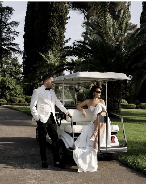 Golf Wedding Photos, Golf Course Wedding Photos, Event Space Design, Golf Wedding, Golf Course Wedding, Wedding Couple Poses Photography, Golf Club Wedding, Wedding Picture Poses, Wedding Couple Poses