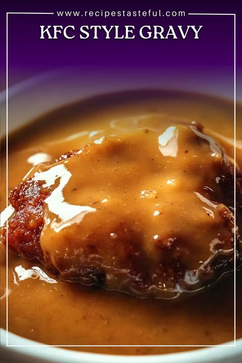 This KFC-style gravy is so rich and flavorful, you’ll think you’ve ordered takeout! Perfectly paired with mashed potatoes and fried chicken, this gravy will become your go-to for every comfort meal. Its velvety texture and savory taste make it an irresistible addition to any dish. Kfc Gravy Recipe, Fried Chicken Gravy, Kfc Gravy, With Mashed Potatoes, Chicken Gravy, Taste Made, Quick Weeknight Meals, Gravy Recipes, Chicken Dishes Recipes