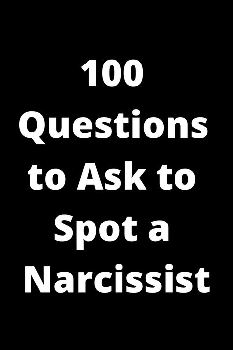 Explore these 100 questions designed to help you identify potential narcissistic behaviors. Whether it's for personal growth, relationships, or professional settings, these questions can provide insights to support your well-being. Enhance your self-awareness and sharpen your intuition with this comprehensive list of thought-provoking inquiries. Things Narcissists Do, 100 Questions To Ask, Surrounded By Narcissists Book, How Are Narcissists Created, When Narcissists Dont Get Their Way, Sense Of Entitlement, 100 Questions, Negative Comments, Friendship And Dating