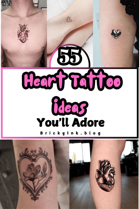 Discover the perfect heart tattoo that resonates with your personal style. From minimalist designs to intricate art pieces, explore 55 delightful heart tattoo inspirations. Ideal for anyone seeking a meaningful tattoo that embodies passion, love, or nostalgia. Heart Tattoo Ideas, Perfect Heart, Intricate Art, Meaningful Tattoo, Tattoo Inspirations, Minimalist Designs, Heart Tattoo, Tattoo Ideas, Personal Style