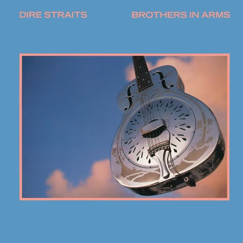 Brothers in Arms - Dire Straits Rock Album Cover, Money For Nothing, Musica Disco, Rock Album Covers, Classic Album Covers, Mark Knopfler, Dire Straits, Brothers In Arms, Iconic Album Covers