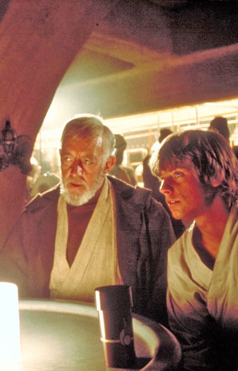 /:/ Luke Vader, Star Wars Episode 4, Ben Kenobi, Alec Guinness, Mos Eisley, Star Wars Episode Iv, Classic Star Wars, Star Wars 1977, Rogue One