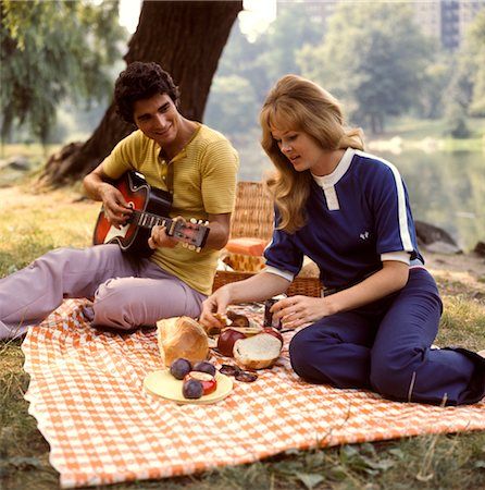 1970s Stock Photos - Page 1 : Masterfile 70s Picnic, Two Couples, Picnic Bbq, Backyard Picnic, Barbecue Party, Stock Pictures, School Projects, Picnic Blanket, Outdoor Blanket