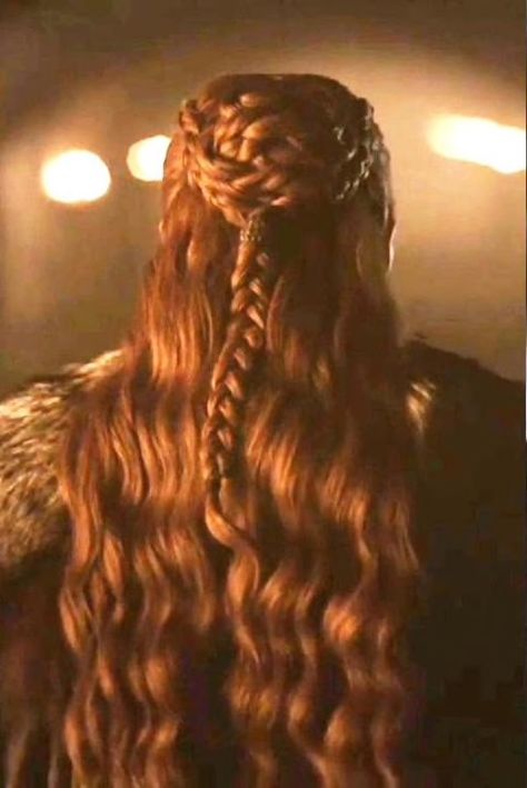 Game Of Thrones Hairstyles Sansa, Old Time Hairstyles, Sansa Hairstyles, Sansa Stark Hairstyle, Sansa Hair, Sansa Stark Wedding, Sansa Stark Hair, Sansa Stark Aesthetic, Game Of Thrones Hair