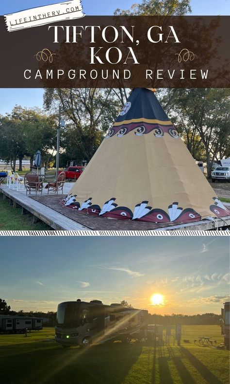 TEEPEE AND SUNSET Koa Campgrounds, Rv Sites, Rv Camping, Cozy Cabin, Pet Friendly, Hiking Trails, Rv, Family Travel, Hiking