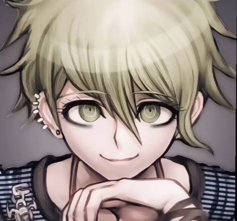 rantaro with smudged eyeliner Smudged Eyeliner, Rantaro Amami, Danganronpa, Eyeliner, Green, Anime