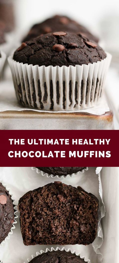 100 Calorie Chocolate Muffins, Healthy Choc Muffins, Semi Healthy Muffins, Heart Healthy Muffins Clean Eating, Healthy Chocolate Muffins Easy, Breakfast Muffins Low Calorie, Healthy Chocolate Chocolate Chip Muffins, High Iron Muffins, Low Calorie Gluten Free Muffins