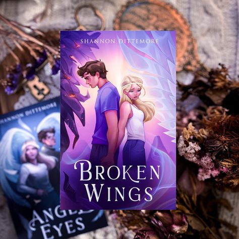 Can you fly with broken wings? I am excited to be a part of the cover reveal of Book 2 in the Angel Eyes trilogy by Shannon Dittemore @shanditty! If you loved her duology Winter, White & Wicked as much as I did, then you are sure to love her debut series! To celebrate the 10-year anniversary, Shannon is re-releasing the books with all new covers! The first book is already out, and Book 2 will be available on Valentine's Day, February 14, with another beauitulf cover illustrated by @beaniree... Wings Book, Fiction Books Worth Reading, Book Reading Journal, Clean Book, Book Fanart, Bookstagram Inspiration, Broken Wings, Recommended Books To Read, Book Recs