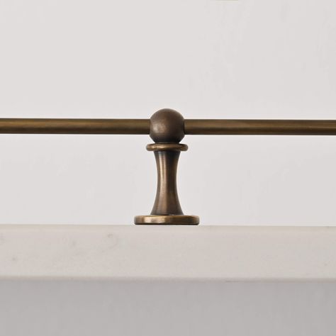 Brass Gallery Rail, Shelf Rail, Gallery Shelf, Gallery Shelves, Gallery Rail, Brass Rod, Unique Styling, Wall Bracket, Wall Brackets