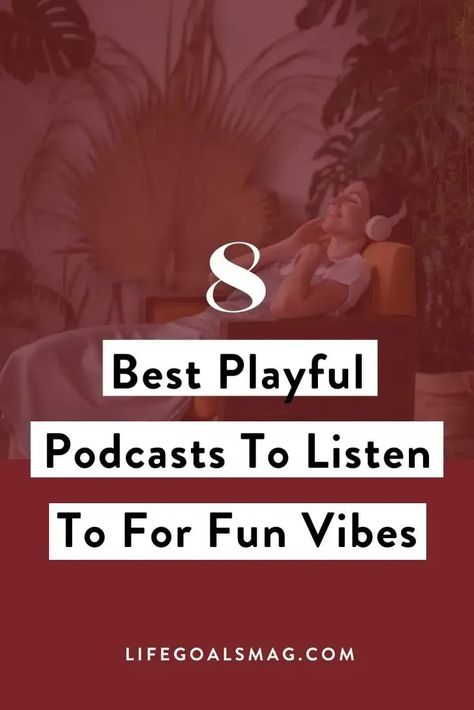 looking for fun podcasts that make you laugh, light hearted podcasts to inspire you to play more – whether that's with dating, socially or on your own! Fun Podcasts, Funny Podcasts, Popular Podcasts, Motivational Podcasts, Fun Vibes, Life List, Couples Therapy, Sleepover Party, Happy Vibes