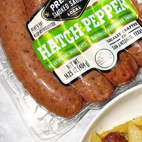 Christina Palmer on Instagram: "#AD With my hectic schedule, I’m all for a quick and tasty meal after a long day so I thought I’d share on of my go-to’s! All it takes is 5 H-E-B ingredients which includes the @heb Premium Hatch Chile Smoked Sausage Links to bring more flavor to the pot! Regular sausage was then, get the H-E-B Premium Hatch Chile Smoked Sausage NOW! #HEBHatch #HEB" Hatch Peppers, Hatch Chile, Sausage Links, Smoked Sausage, Long Day, Yummy Food, Stuffed Peppers, Instagram