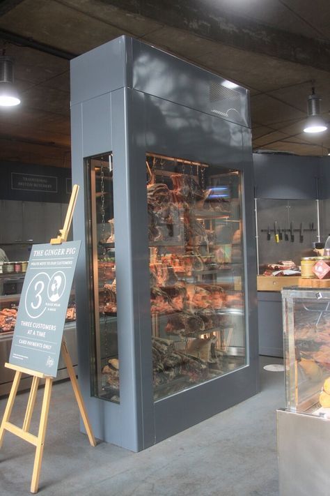 The Ginger Pig, Borough Market — Creative Retail Solutions Farmers Market Display, Meat Store, Hotel Room Interior, Meat Restaurant, Display Counter, Retail Solutions, Meat Shop, Meat Markets, Borough Market